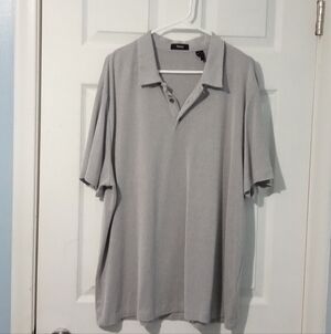 Theory Gray Polo Shirt
